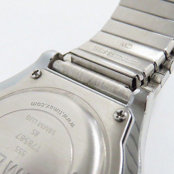 TIMEX/タイメックス NDIGLO/インディグロ デジタル 金属製伸縮ベルト 腕時計 T78587 /000_画像6