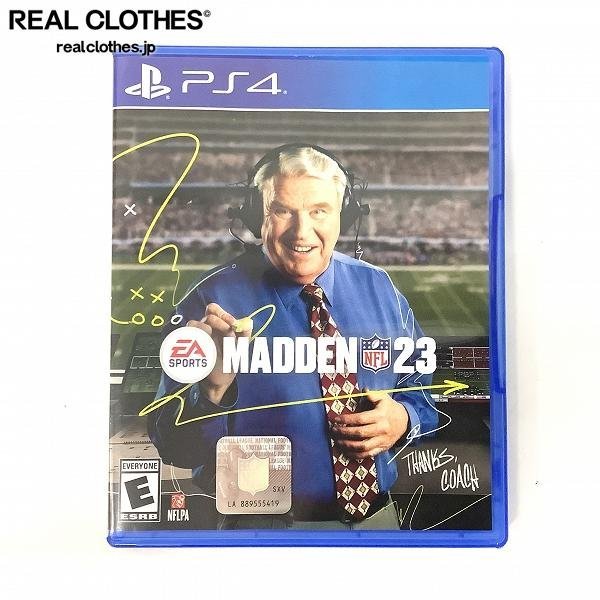 PS4ソフト Madden NFL 23 輸入版 アメリカンフットボール/アメフト ゲーム /LPL_詳細な状態は商品説明内をご確認ください。