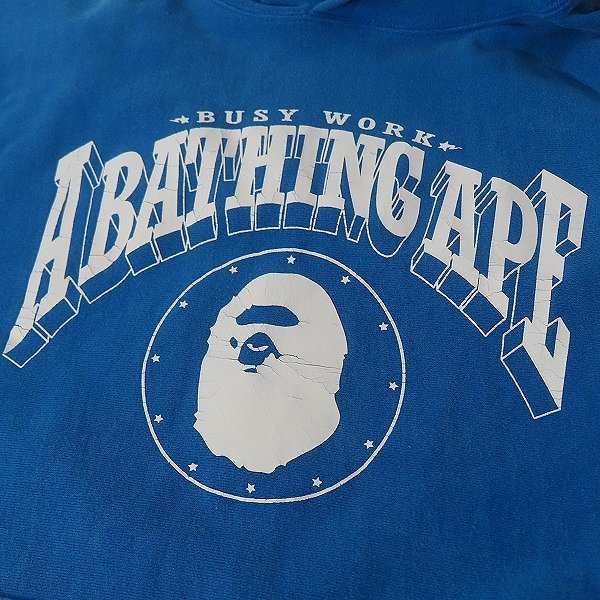 ☆A BATHING APE/ア ベイシング エイプ プルオーバーパーカー001PPI801011M/L /060_画像10