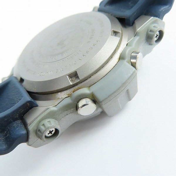 【ジャンク】G-SHOCK/Gショック FROGMAN フロッグマン 第4回 イルクジ タフソーラー GW-200K-2JR /000_画像6