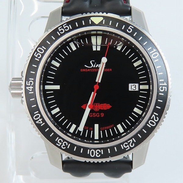 【ギャラ付/動作未確認】Sinn/ジン 限定品 ハイドロテクニック ミリタリー ウォッチ 403 EZM2 純正ケース付き /080_画像2