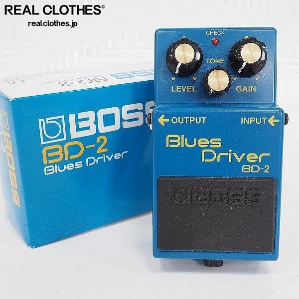 BOSS/ボス BD-2 Blues Driver ブルースドライバー オーバードライブ エフェクター【動作確認済】 /000_詳細な状態は商品説明内をご確認ください。