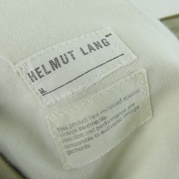 HELMUT LANG/ヘルムートラング ゴム装飾 チノパン/46 /060_画像3