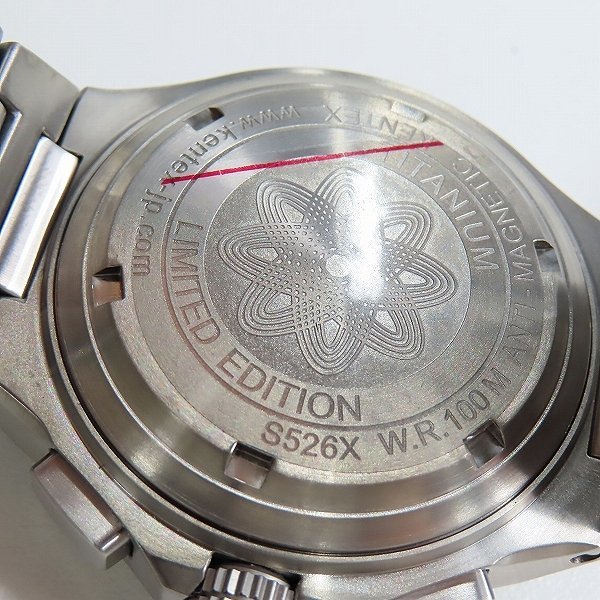 KENTEX/ケンテックス 世界77本限定 クラフツマン7750 オートマチック 腕時計 S526X-01 /000_画像6