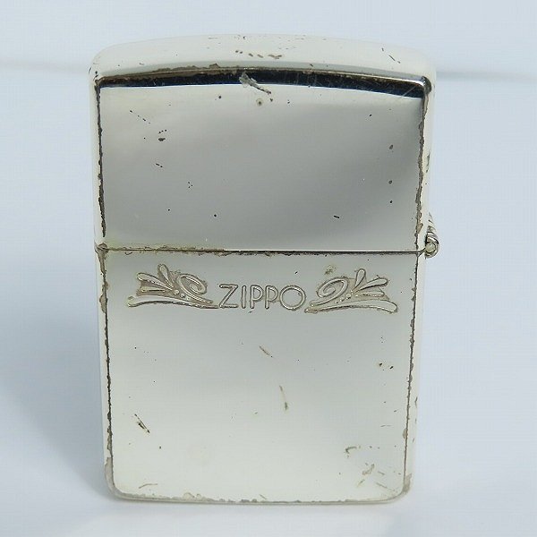 ZIPPO/ジッポー シェルインレイ 旧斜字ロゴ 91年製 /000_画像3