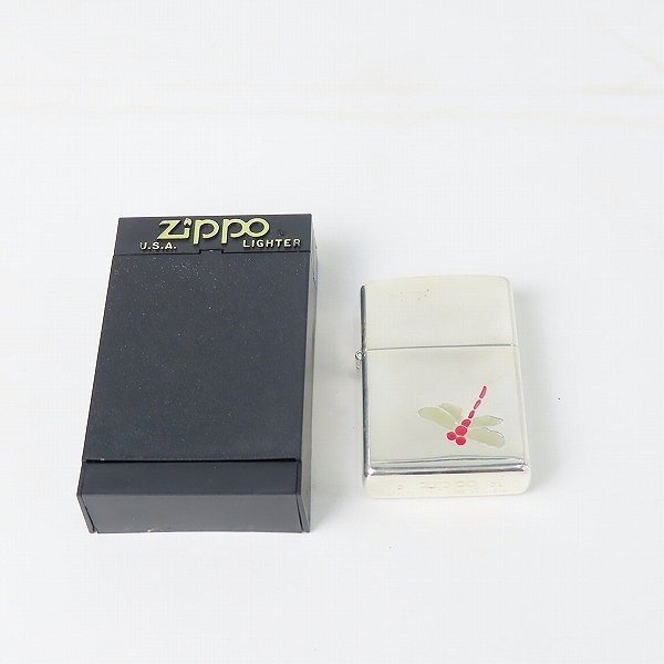 ZIPPO/ジッポー 鏡面加工 片面デザイン/トンボ 2001年製 /LPL_画像7