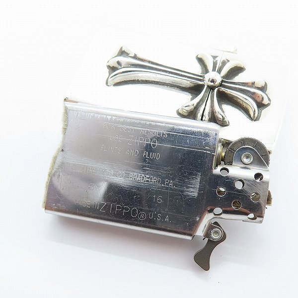 CHROME HEARTS/クロムハーツ ZIPPO/ジッポー V1 CHクロス スリム ライター /000_画像6