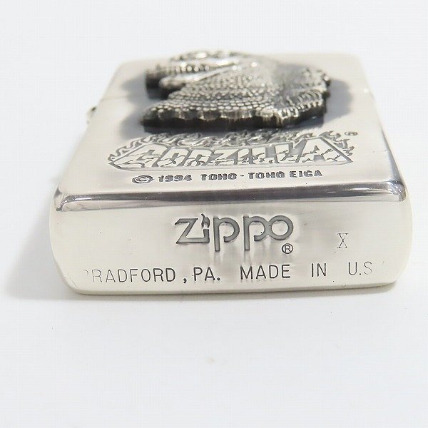 ZIPPO/ジッポー ゴジラ メタルボタンセット 1994年製 /LPL_画像4