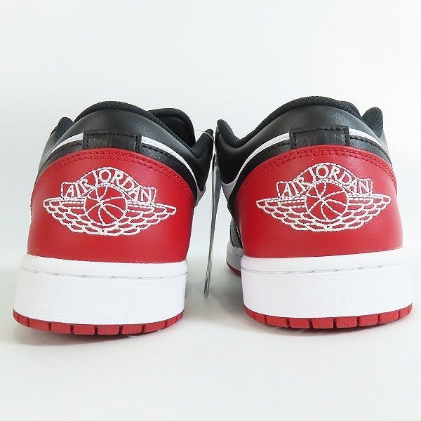 【未使用】NIKE/ナイキ AIR JORDAN 1 LOW/エアジョーダン1 ロー ブレッドトゥ 553558-161/28 /080_画像2