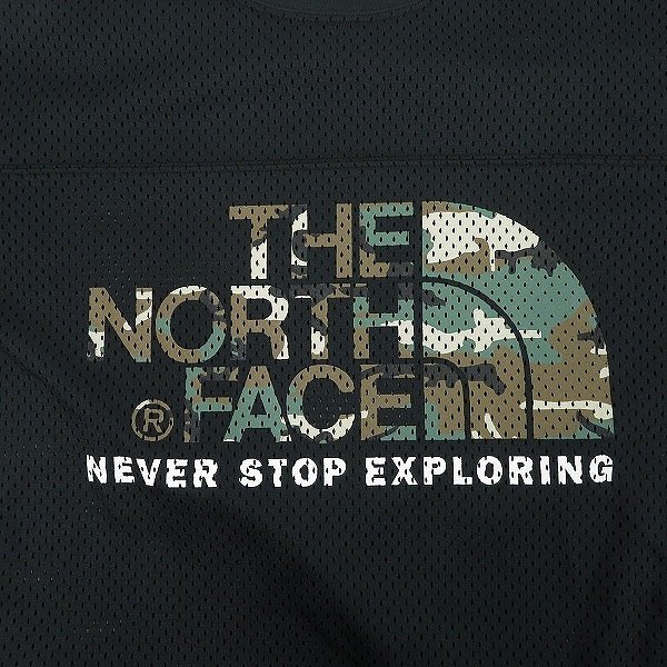 ☆THE NORTH FACE/ノースフェイス MESH CAMO LOGO TEE/メッシュカモロゴ Tシャツ NT31801M/M /LPL_画像6