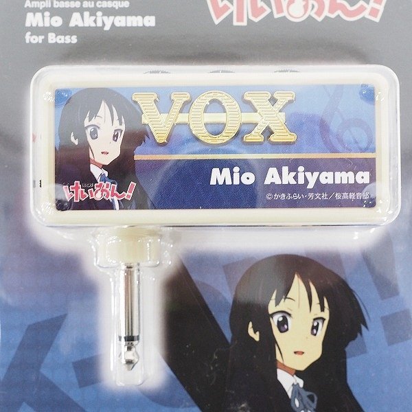 【未使用】VOX/ヴォックス amPlug AP-MIO/AP-MIO-BL Mio Akiyama for Bass/ベース用けいおん！秋山澪モデル 2点セット /000_画像3