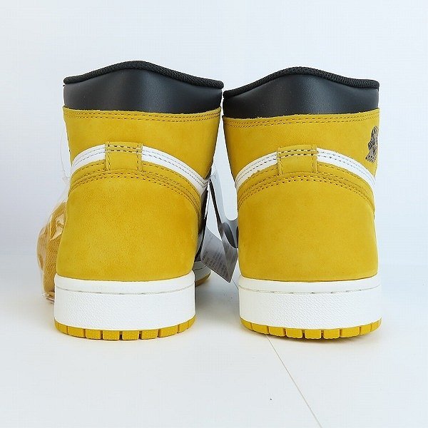 【未使用】NIKE/ナイキ AIR JORDAN 1 RETRO HIGH OG YELLOW OCHRE 555088-109/26 /080_画像2