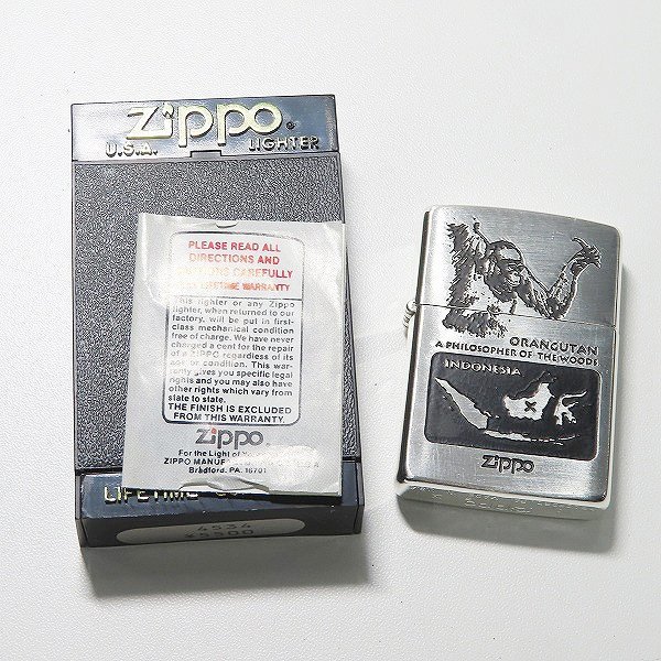 ZIPPO/ジッポー オランウータン/インドネシア 93年製 /LPL_画像7