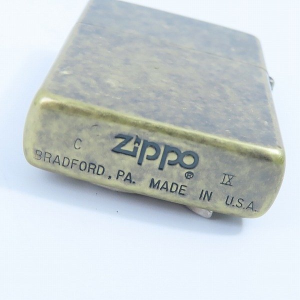 ZIPPO/ジッポー from Native American 天然貴石入り インディアン手作り メタル貼り 1993年製 /LPL_画像5