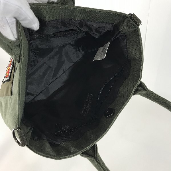 AVIREX/アヴィレックス EAGLE TOMCAT /イーグル トムキャット 2WAY MINI TOTE/ミニ トートバッグ AVX3526H /060_画像4