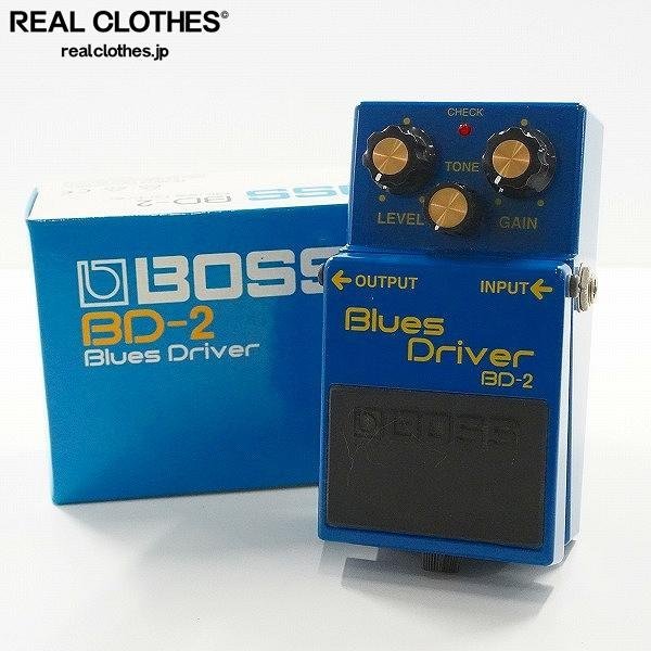 BOSS/ボス BD-2 Blues Driver ブルースドライバー オーバードライブ エフェクター 動作確認済み /000_詳細な状態は商品説明内をご確認ください。