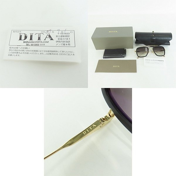 DITA/ディータ FLIGHT 006/フライトシリーズ 7806-B-BLK-GLD-52 /000_画像10