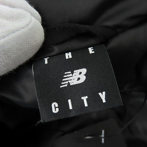 ☆【未使用】new balance/ニューバランス THE CITY/シティー 中綿ハーフコート AMJ25053/S /080_画像3