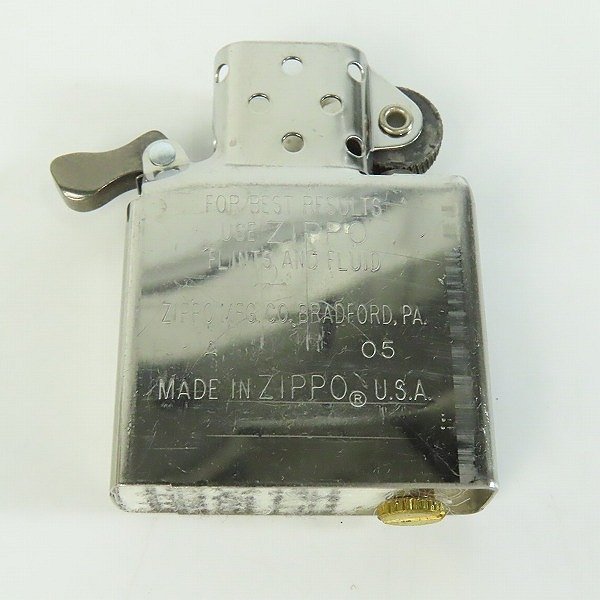 ZIPPO/ジッポー 1941レプリカ 片面デザイン ピンズ付き 2005年製 /000_画像6