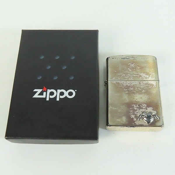 ZIPPO/ジッポー サイドウィング ハートストーン 2006年製 /LPL_画像7