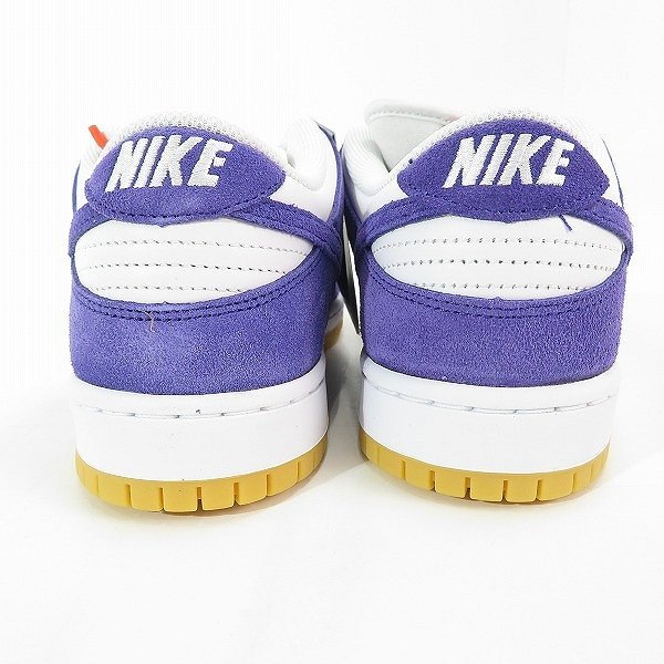 【未使用】NIKE/ナイキ SB DUNK LOW PRO ISO/ダンクロープロ COURT PURPLE GUM/コートパープル ガム DV5464-500/27 /080_画像2