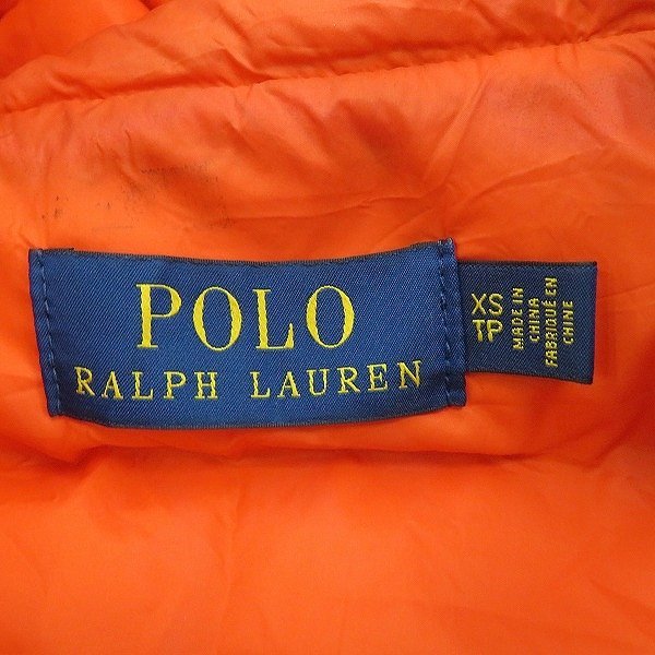 ☆POLO RALPH LAUREN/ポロ ラルフローレン ナイロンダウンジャケット 迷彩/カモフラ/XS /060_画像3