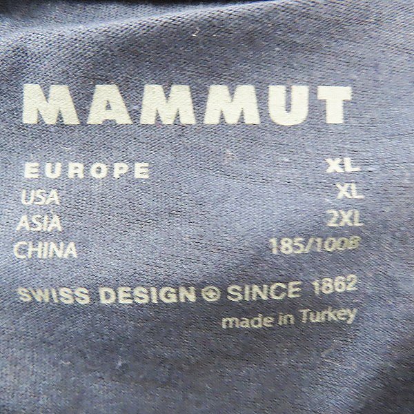 ☆（1）【未使用】MAMMUT/マムート 160years Tシャツ Regular Fit/2XL /LPL_画像3