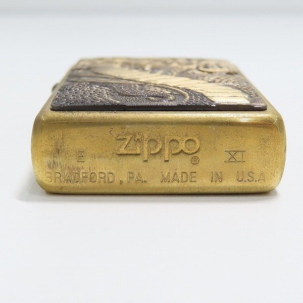 ZIPPO/ジッポー コブラ 片面プレート 1995年製 /LPL_画像3