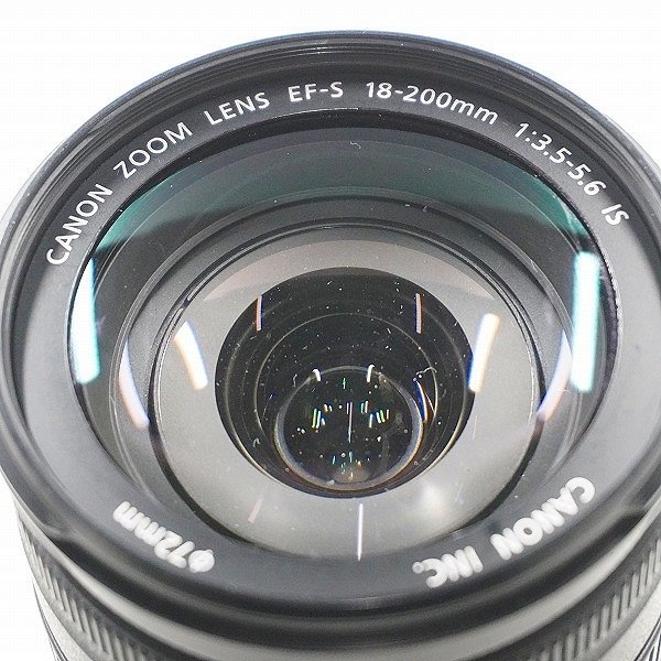 Canon/キャノン ZOOM LENS EF-S 18-200mm 1:3.5-5.6 IS ズームレンズ カメラ レンズ AF動作確認済み /000_画像3