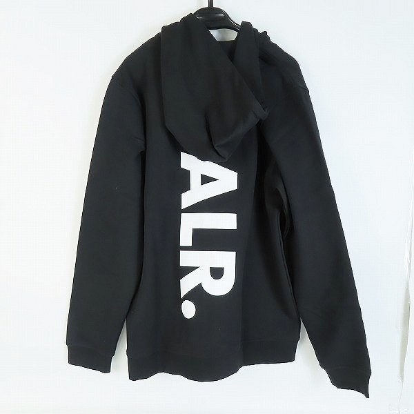 ☆【未使用】BALR./ボーラー 日本限定 JP Q-SERIES STRAIGHT ZIP THROUGH BIG LOGO HOODIE パーカー B1267.1023/L /060_画像2