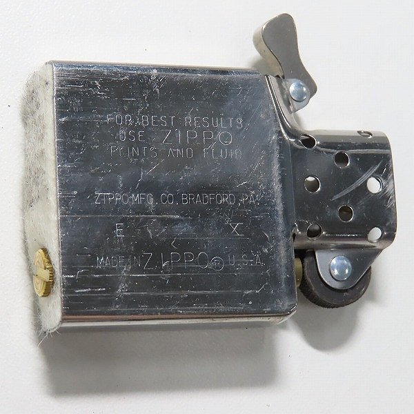 ZIPPO/ジッポー ロゴ テフロン加工 ブラック×ゴールド 1994年製 /LPL_画像6