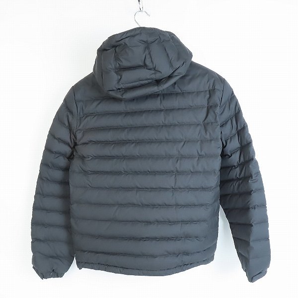 ☆zegna/ゼニア LEGGERISSIMO Hooded Bomber シルク混 ダウンジャケット ブラック E7T25 7209YM/52R /080_画像2