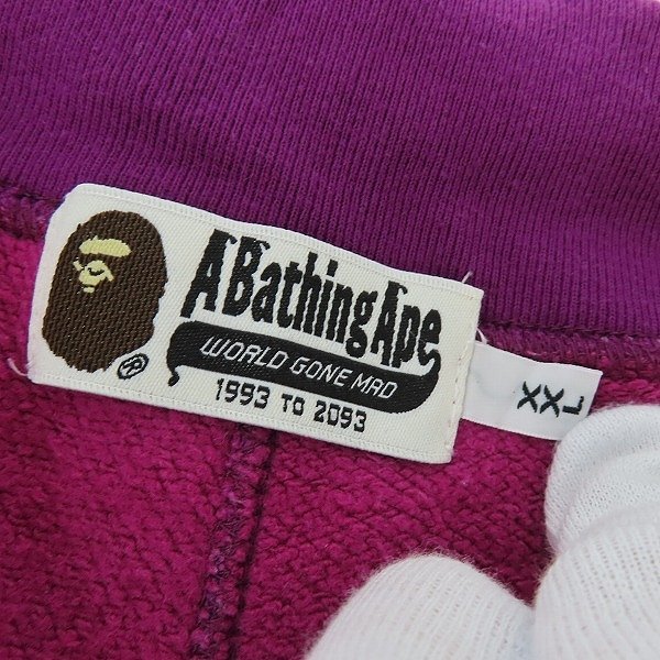 A BATHING APE/アベイシングエイプ イージースウェットショーツ XXL /060_画像3