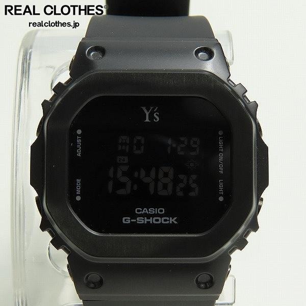 Y's Yohji Yamamoto x G-SHOCK/ワイズ ヨウジヤマモト × ジーショック メタルカバード GM-S5600YS-1JR /000_詳細な状態は商品説明内をご確認ください。