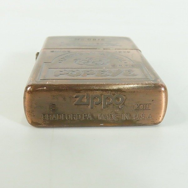 ZIPPO/ジッポー POPEYE/ポパイ AMERICAN CASUAL LIMITED No0816 97年製 /LPL_画像4