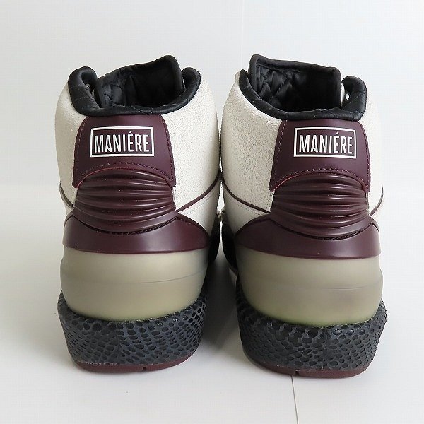 NIKE×A Ma Maniere/ナイキ×ア マ マニエール AIR JORDAN 2 Airness/エアジョーダン2 エアネス DO7216-100/27 /080_画像2