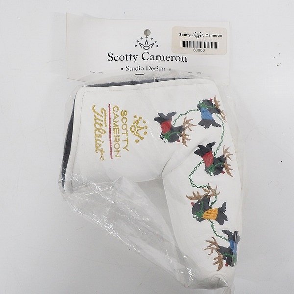 【未開封】SCOTTY CAMERON/スコッティキャメロン SEASON'S GREETING 2005 ハッピーホリデー パター用ヘッドカバー /000_画像2