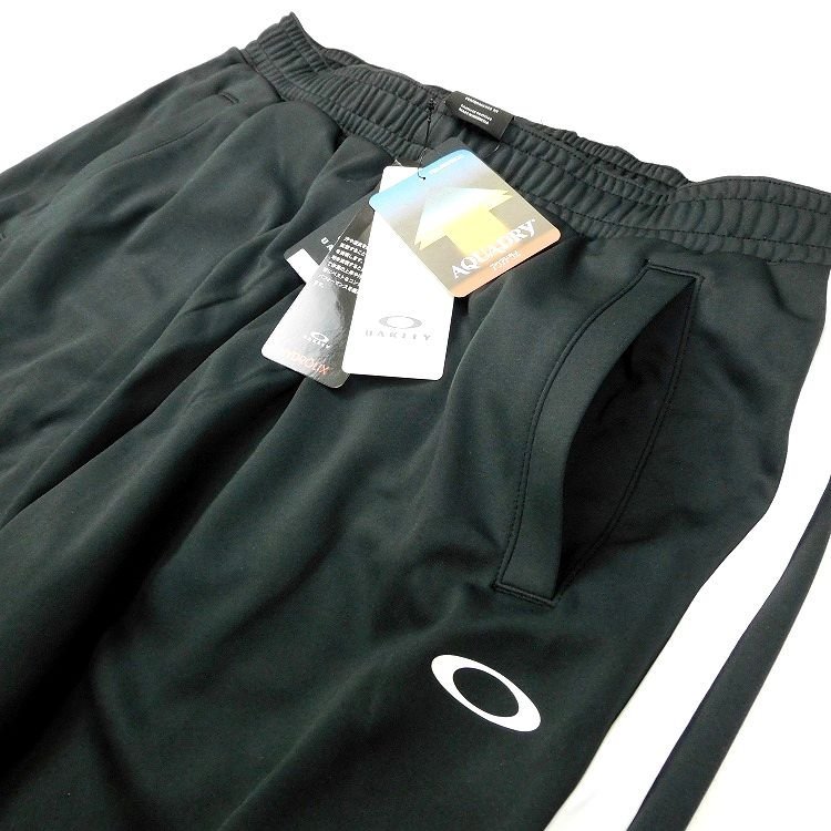 新品 1円～ オークリー ジョガーパンツ L(79-84cm) 黒 ENHANCE MULTI KNIT PANTS 吸汗速乾 アクアドライ OAKLEY メンズ 【2938】_画像9