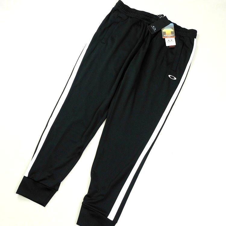 新品 1円～ オークリー ジョガーパンツ XL(85-90cm) 黒 ENHANCE MULTI KNIT PANTS 吸汗速乾 アクアドライ OAKLEY メンズ 【2939】_画像3