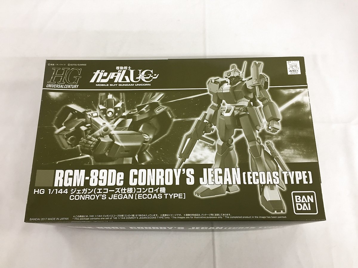 【1円～】【未開封】バンダイ HGUC 機動戦士ガンダムUC ジェガン(エコーズ仕様) コンロイ機_画像1