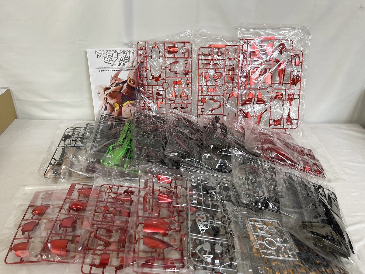 【未開封】1/100 MG MSN-04 サザビー Ver.Ka スペシャルコーティング 「機動戦士ガンダム 逆襲のシャア」 ガンダムベース限定_画像4