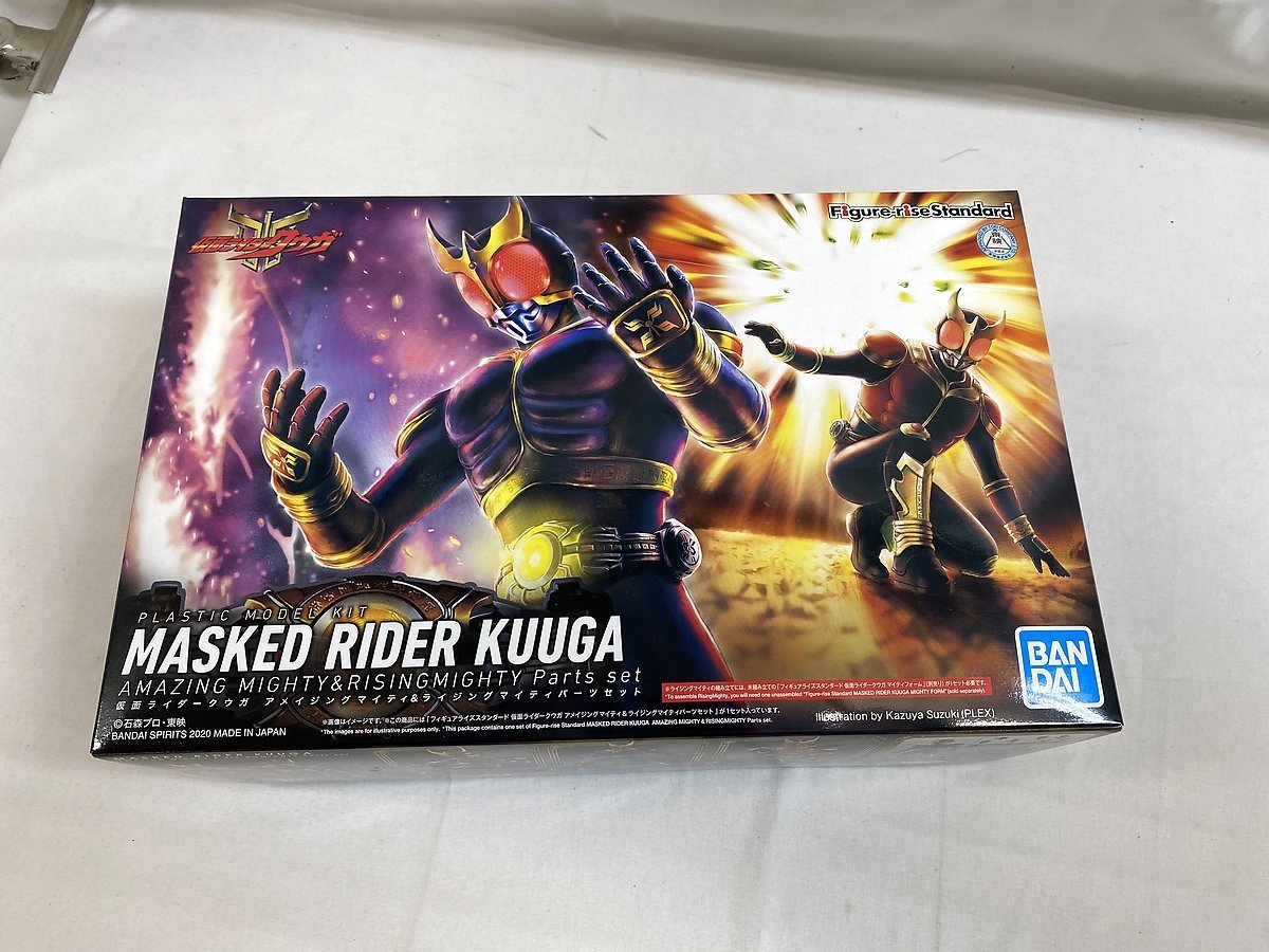 【未開封】Figure-rise Standard 仮面ライダークウガ アメイジングマイティ＆ライジングマイティパーツセット_画像1