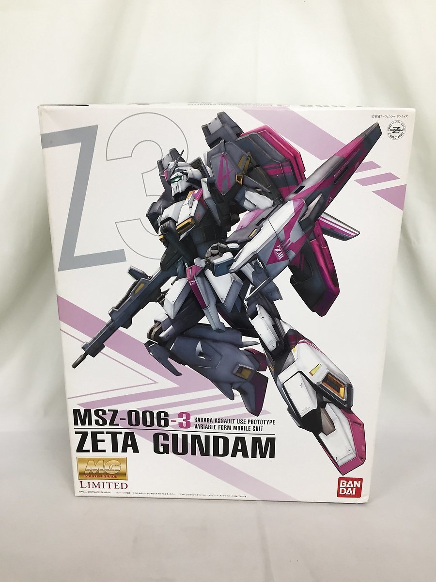 【1円～】MG 1/100 MSZ-006-3 ゼータガンダム3号機 ホワイトユニコーンカラーバージョン