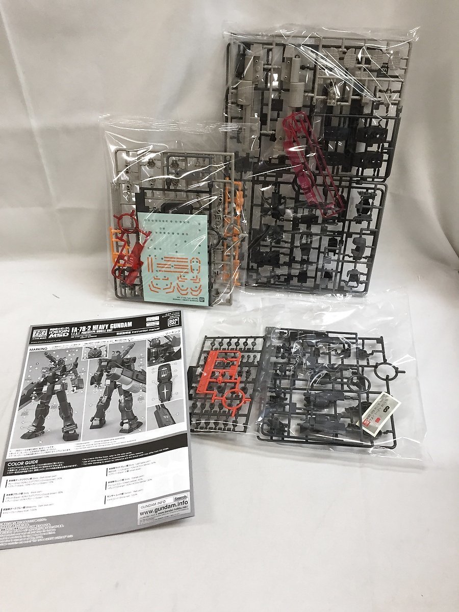 【1円～】【未開封】1/144 HG FA-78-2 ヘビーガンダム 「機動戦士ガンダムTHE ORIGIN MSD」_画像3