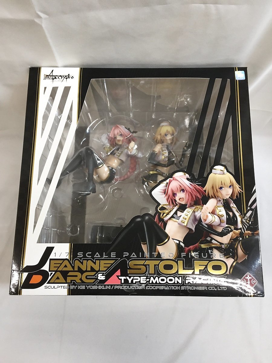 ジャンヌ・ダルク＆アストルフォ TYPE-MOON Racing ver. Fate/Apocrypha 1/7 ABS＆PVC製塗装済み完成品 プラ_画像1