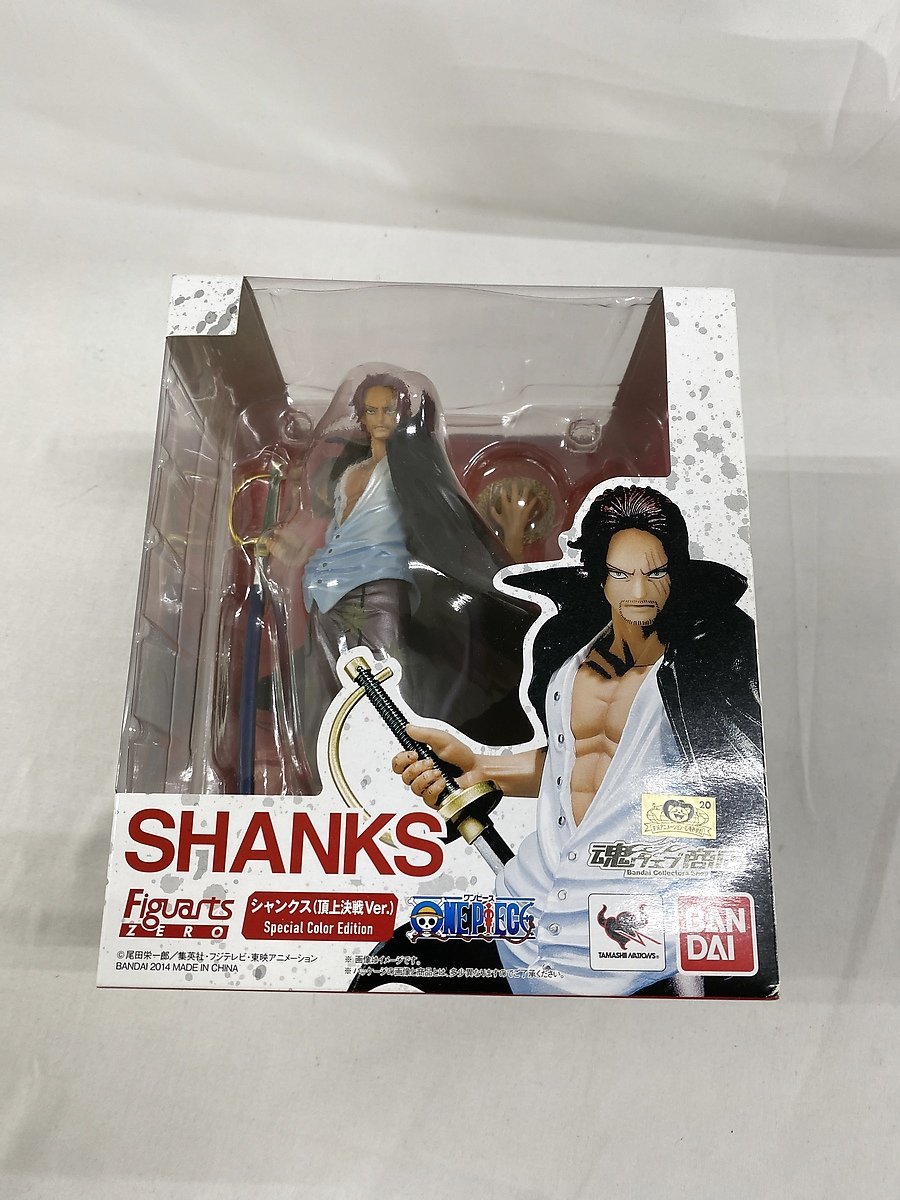 【1円～】ONE PIECE ワンピース フィギュアーツZERO シャンクス 頂上決戦Ver. Special Color Edition_画像1