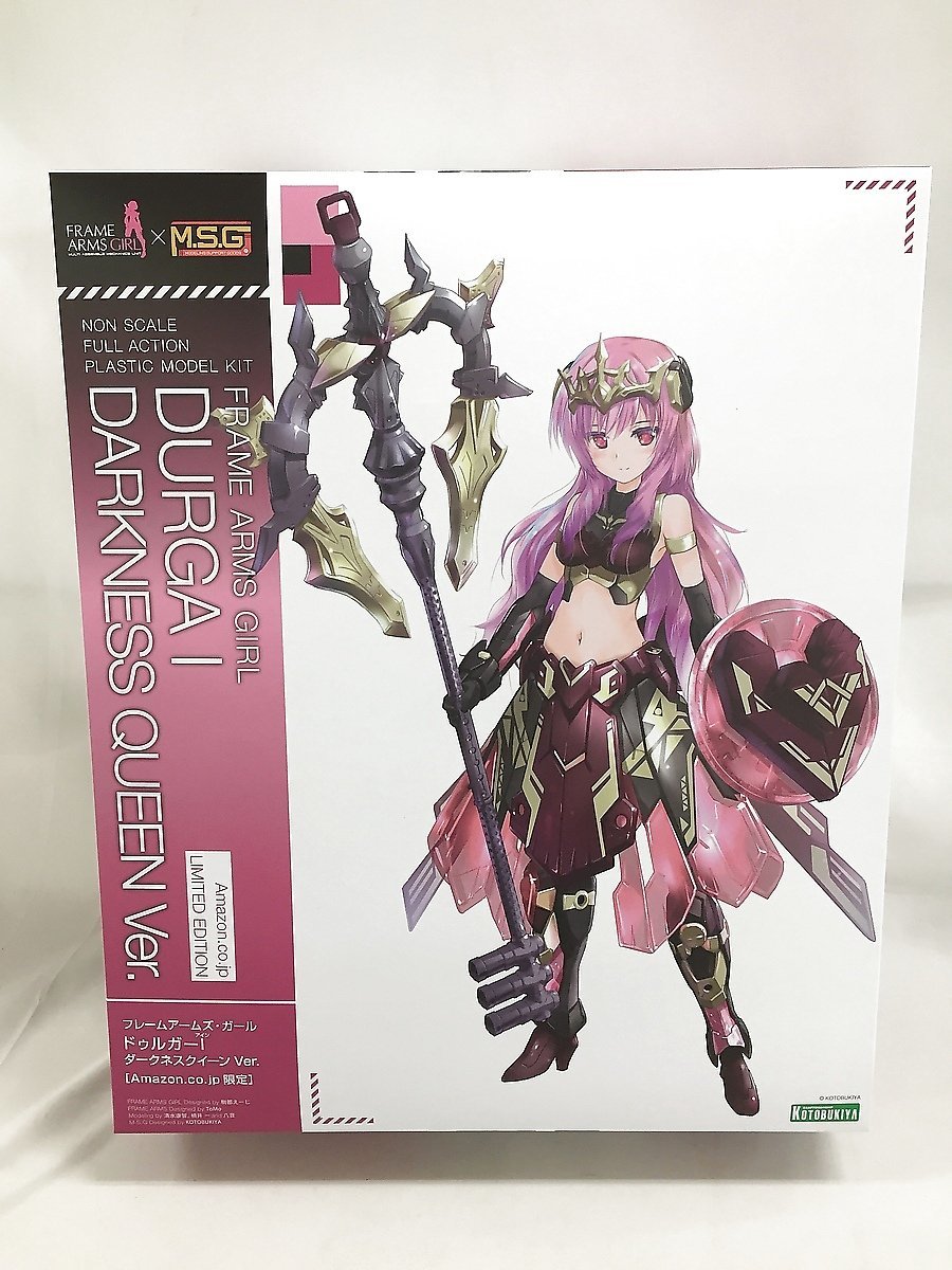 【1円～】【未開封】ドゥルガーI ダークネスクイーン Ver. フレームアームズ・ガール Amazon限定_画像1