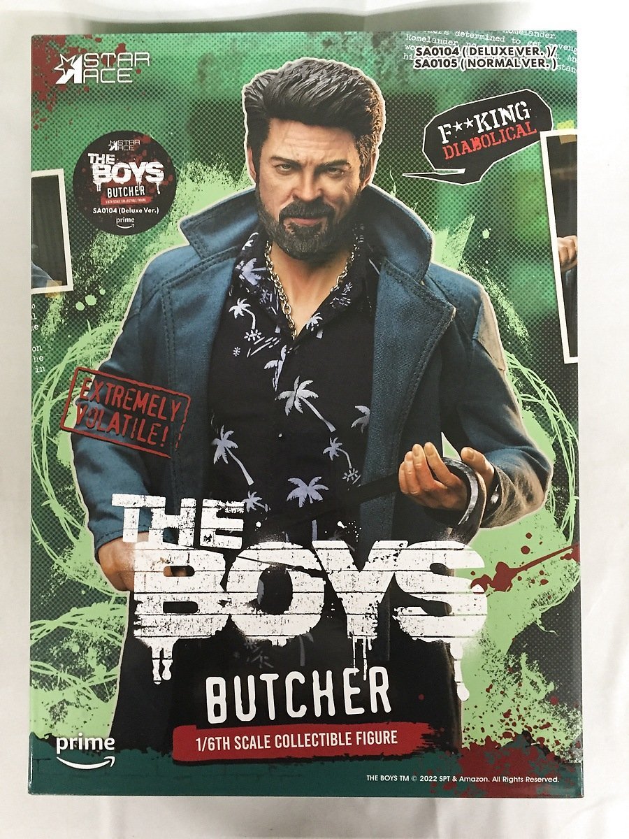 【未開封】ビリーブッチャー デラックスVer. 「THE BOYS」 1/6 コレクタブルアクションフィギュア_画像1