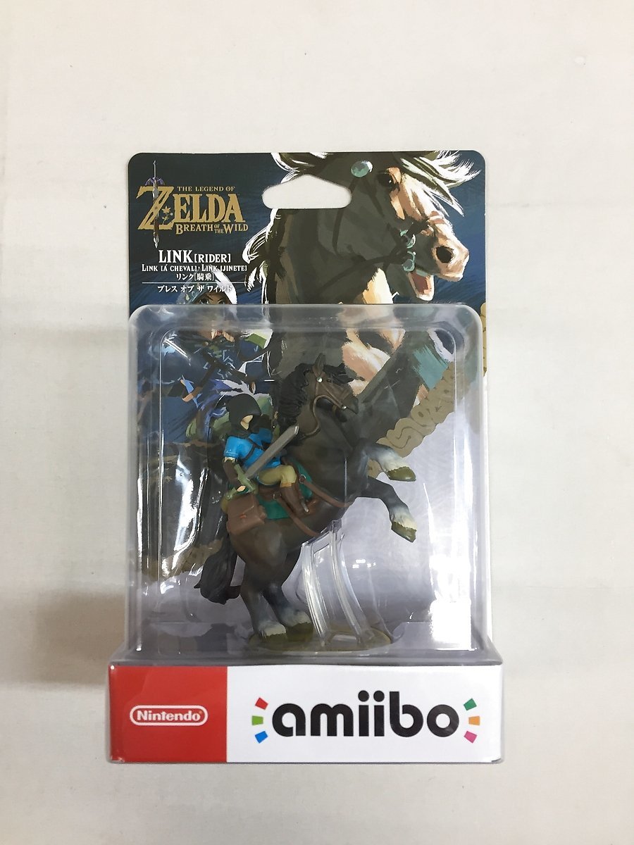 【1円～】【未開封】amiibo リンク (騎乗) 【ブレス オブ ザ ワイルド】_画像1