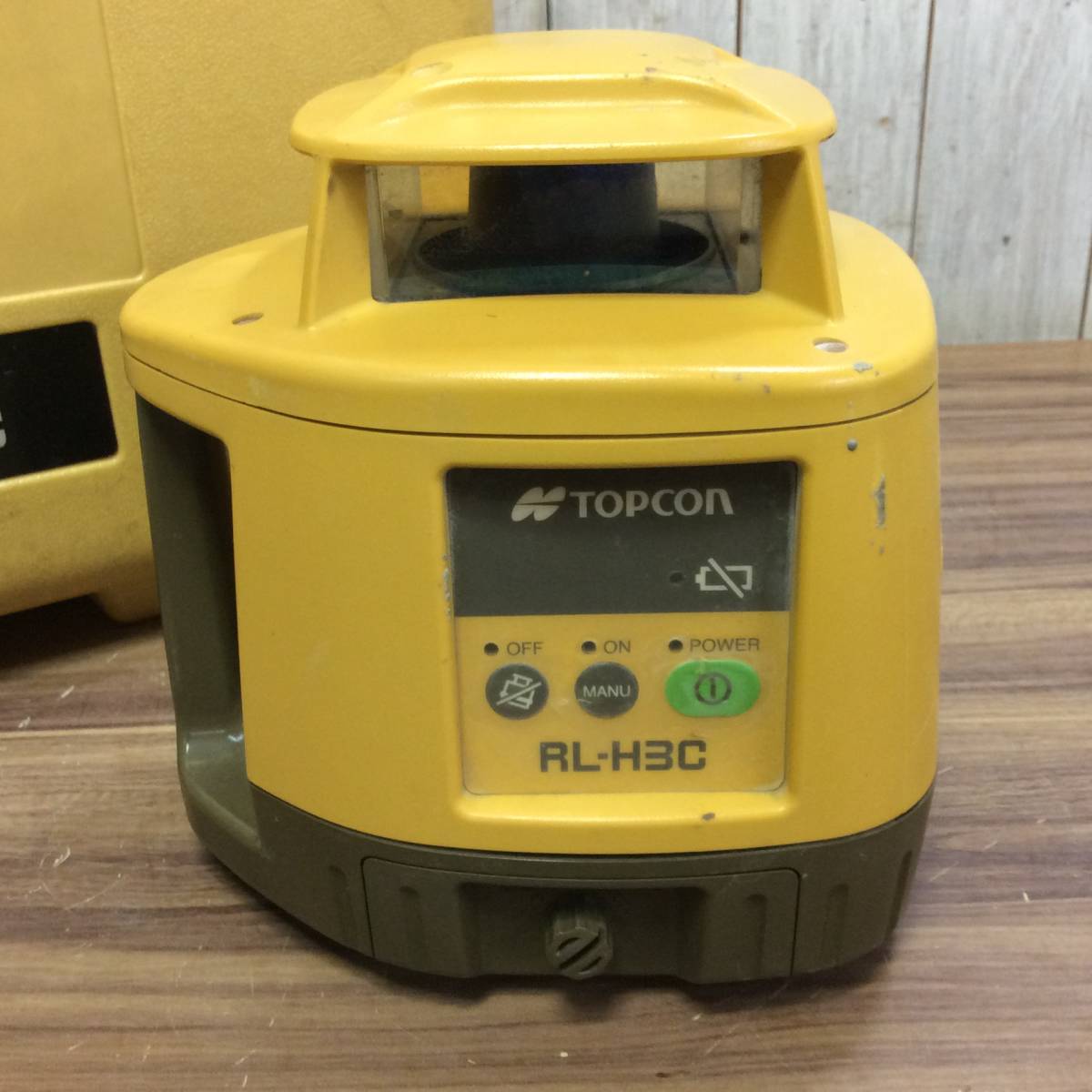 【TH-0878】中古品 TOPCON トプコン ローテーティングレーザー RL-H3C 受光器付き_画像2